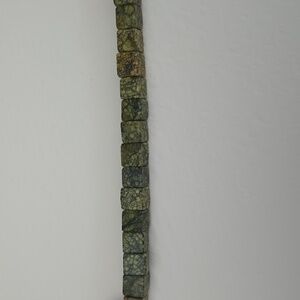 2/$15 Russian Serpentine Natural Bead B/C Grade 4x4mm Cube 16" Strand K10-7360KS